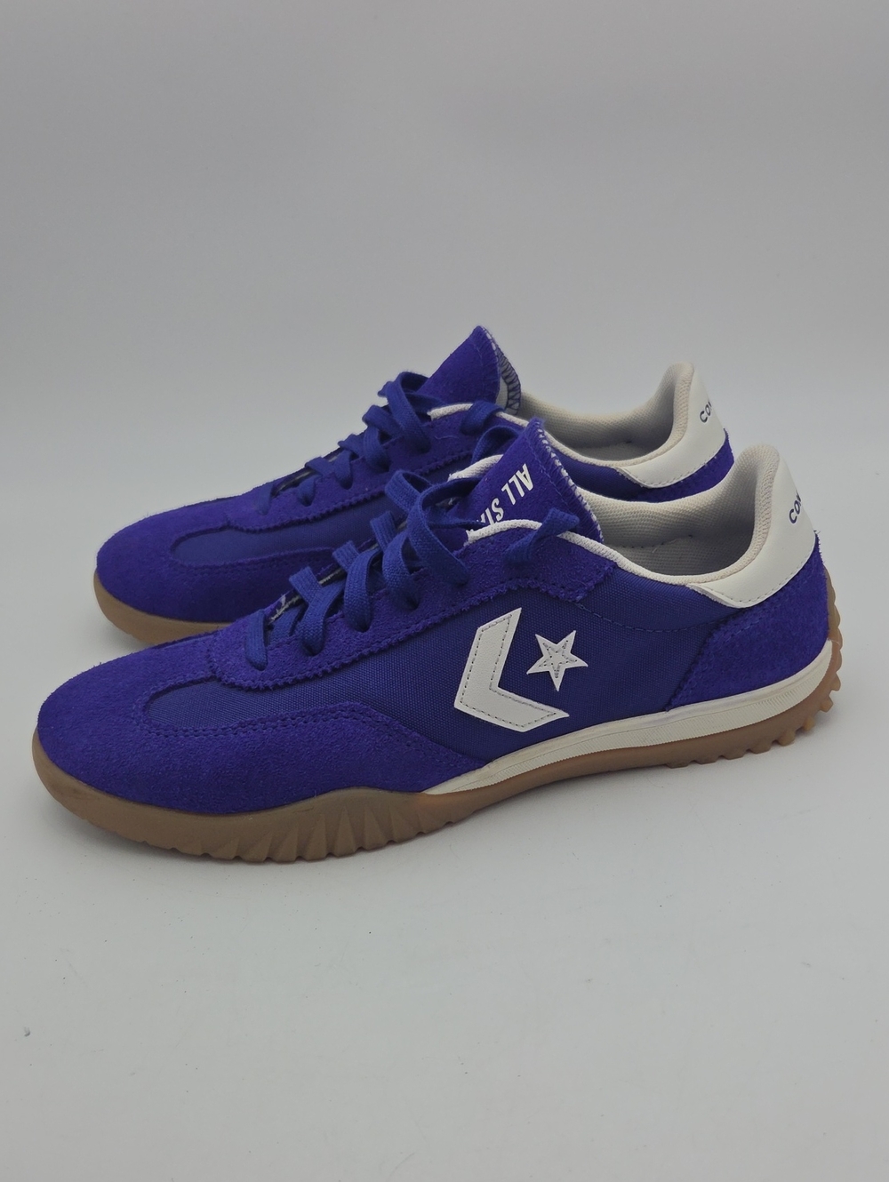 Converse Run Star Trainer Womens Size 9.5 Night Indigo Suede Retro Shoes A13358C